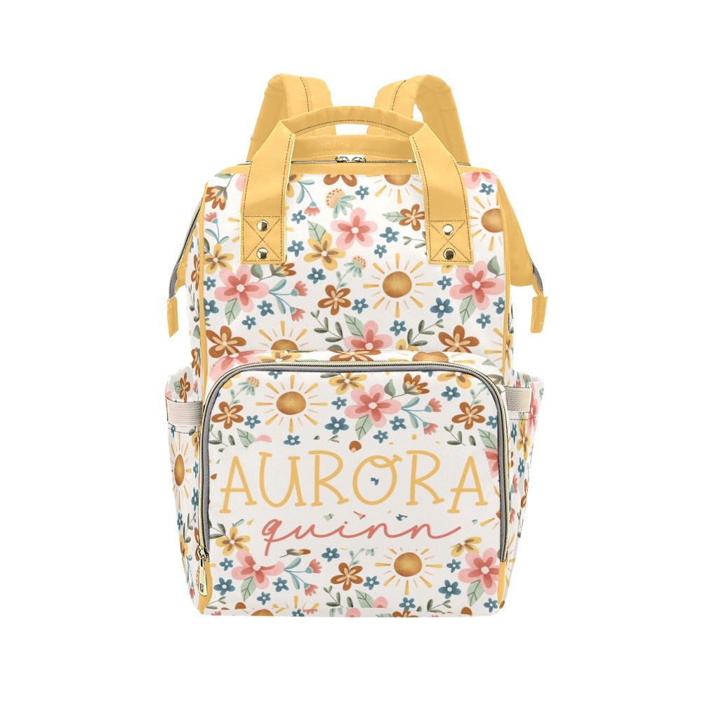 Hello Daisy Collection - Daisy Diaper Backpack – Three Arrows Co.